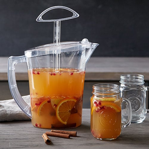 BPA-Free Stirring Pitcher with Mixing Plunger