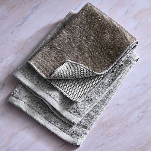 Dual-Sided Microfiber Towel Set