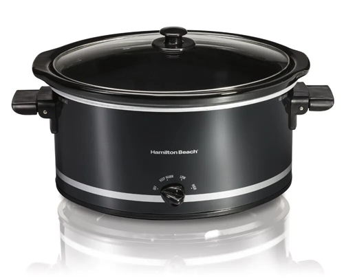 Hamilton Beach 8-Quart, Black, Slow Cooker