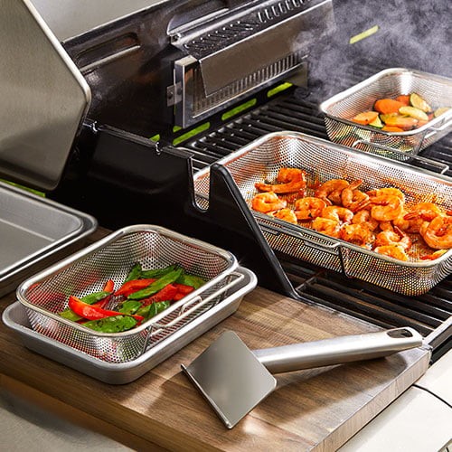 Modular Grill Pans for Outdoor and Indoor Grilling